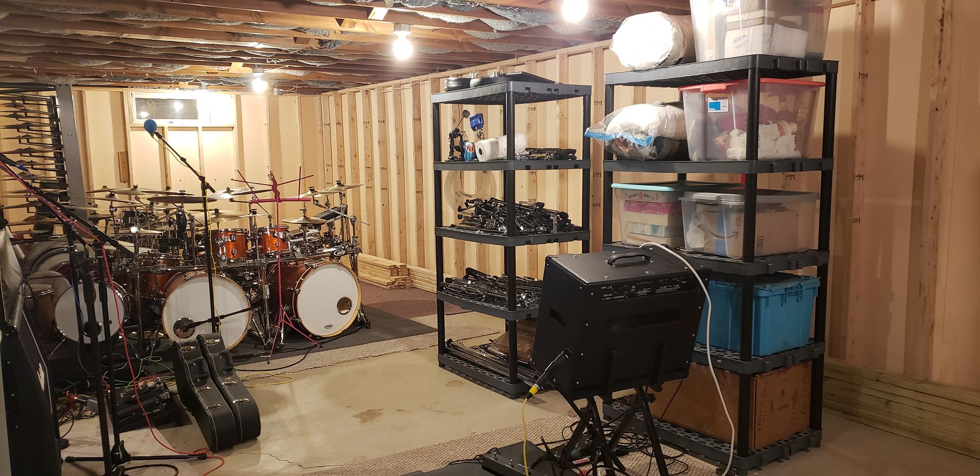 Building a Drum Room